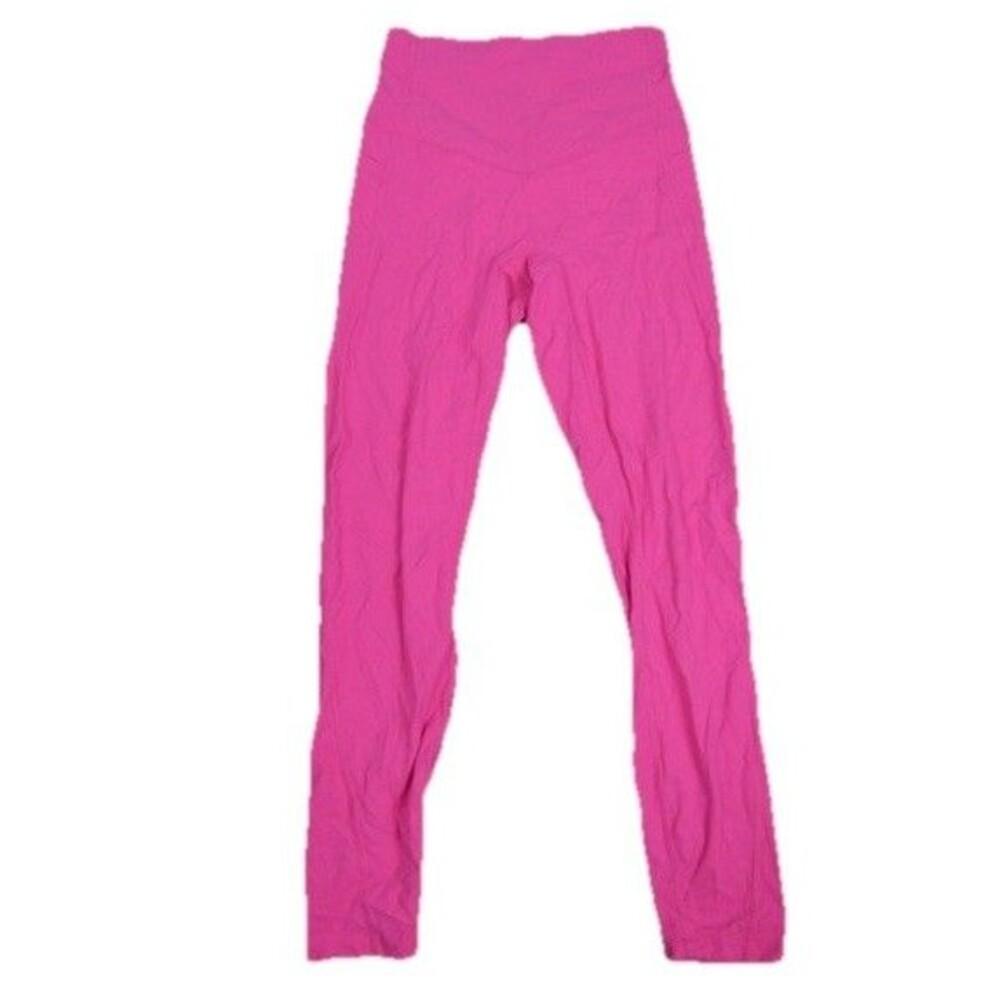 Halara Leggings Womens XS Pink 7/8 High Rise Stretch Athletic Yoga Gym Workout